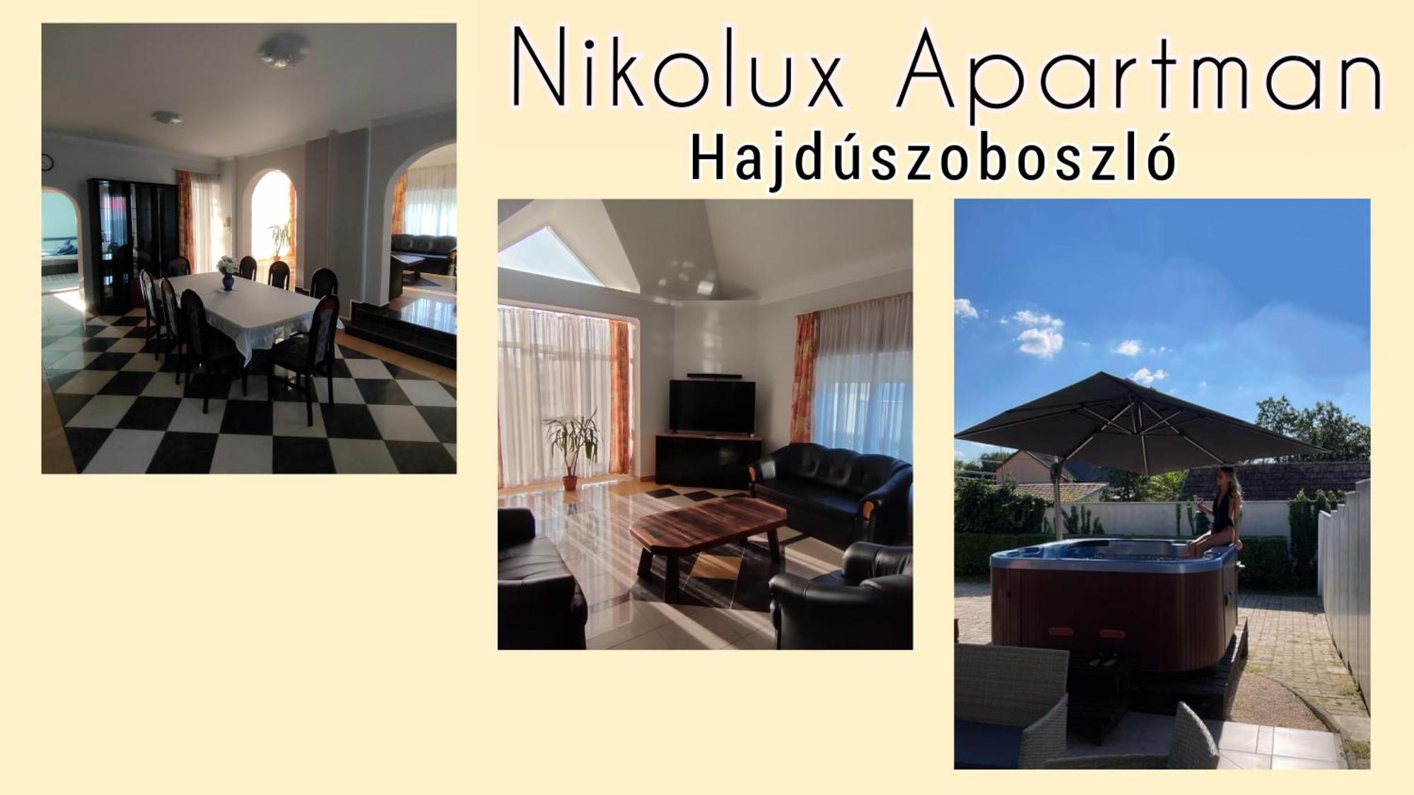 Nikolux Apartman Хайдусобосло Экстерьер фото