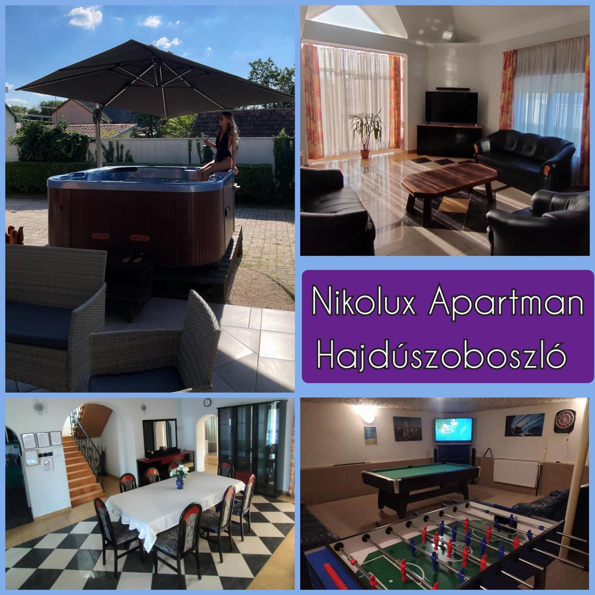 Nikolux Apartman Хайдусобосло Экстерьер фото